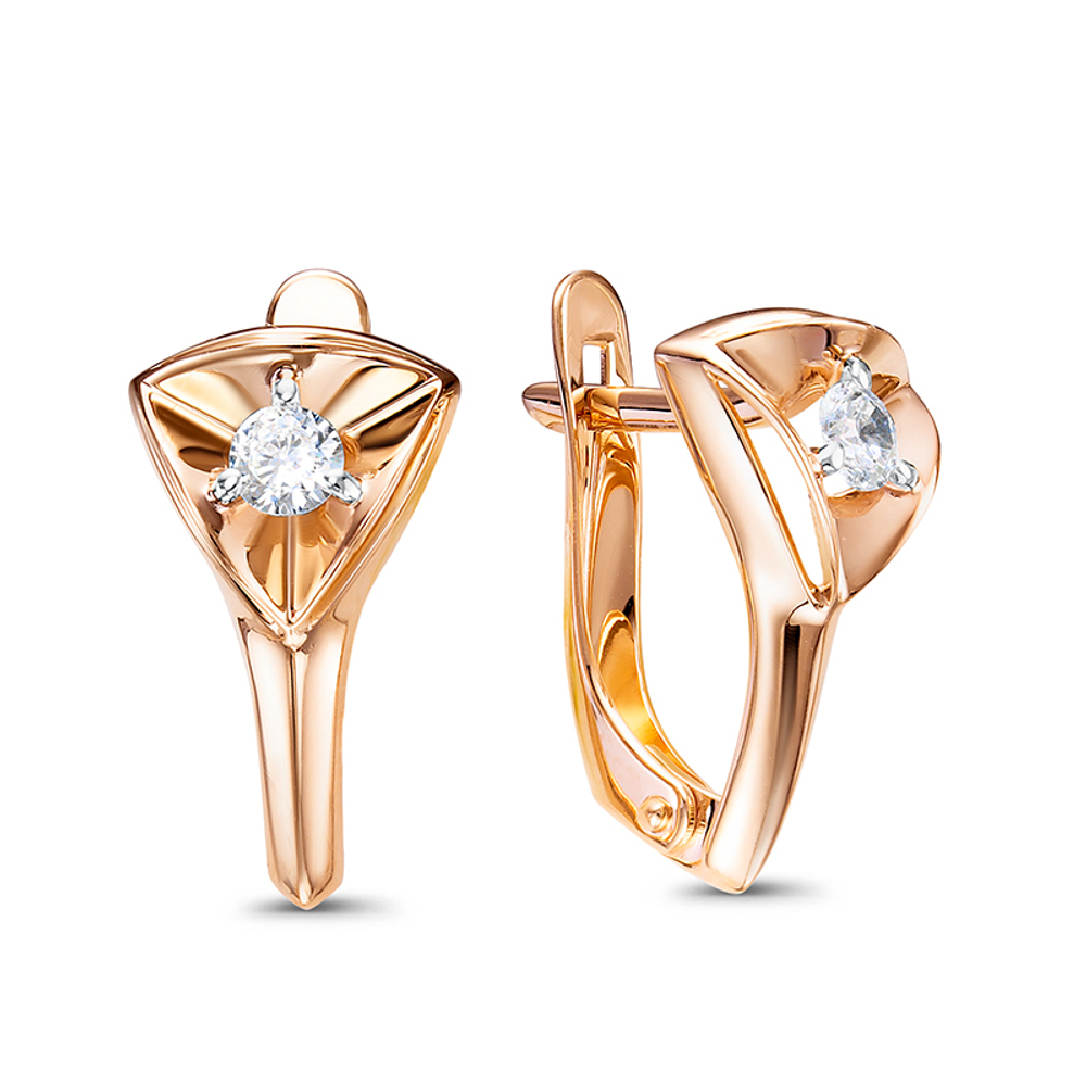 Серьги из золота 585 пробы