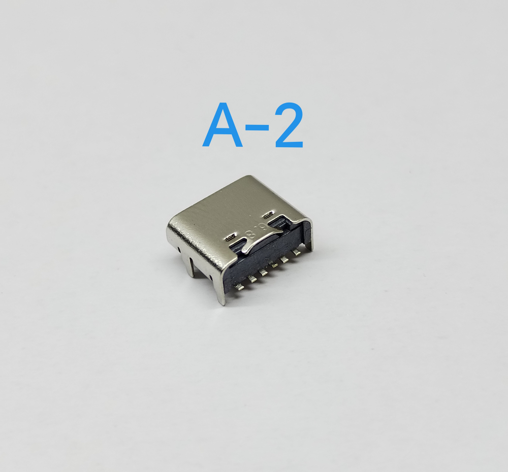Системный разъем (зарядки) универсальный Type-C (6 pin)
