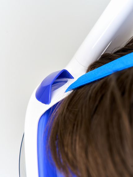 Маска полнолицевая Sargan Планета океан 2.0 белый/синий