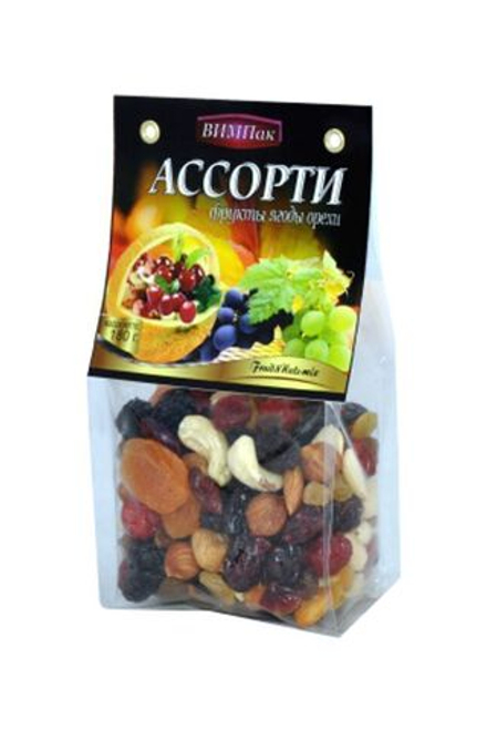 Фруктово-ореховая смесь "Ассорти" 180г