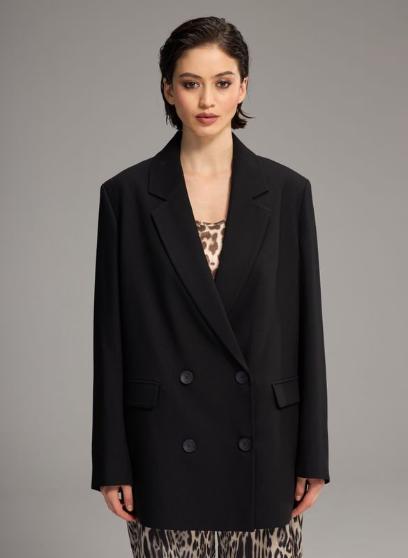 Жакет двубортный