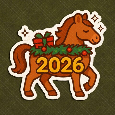 Символ года 2026 - декор для фотосессий