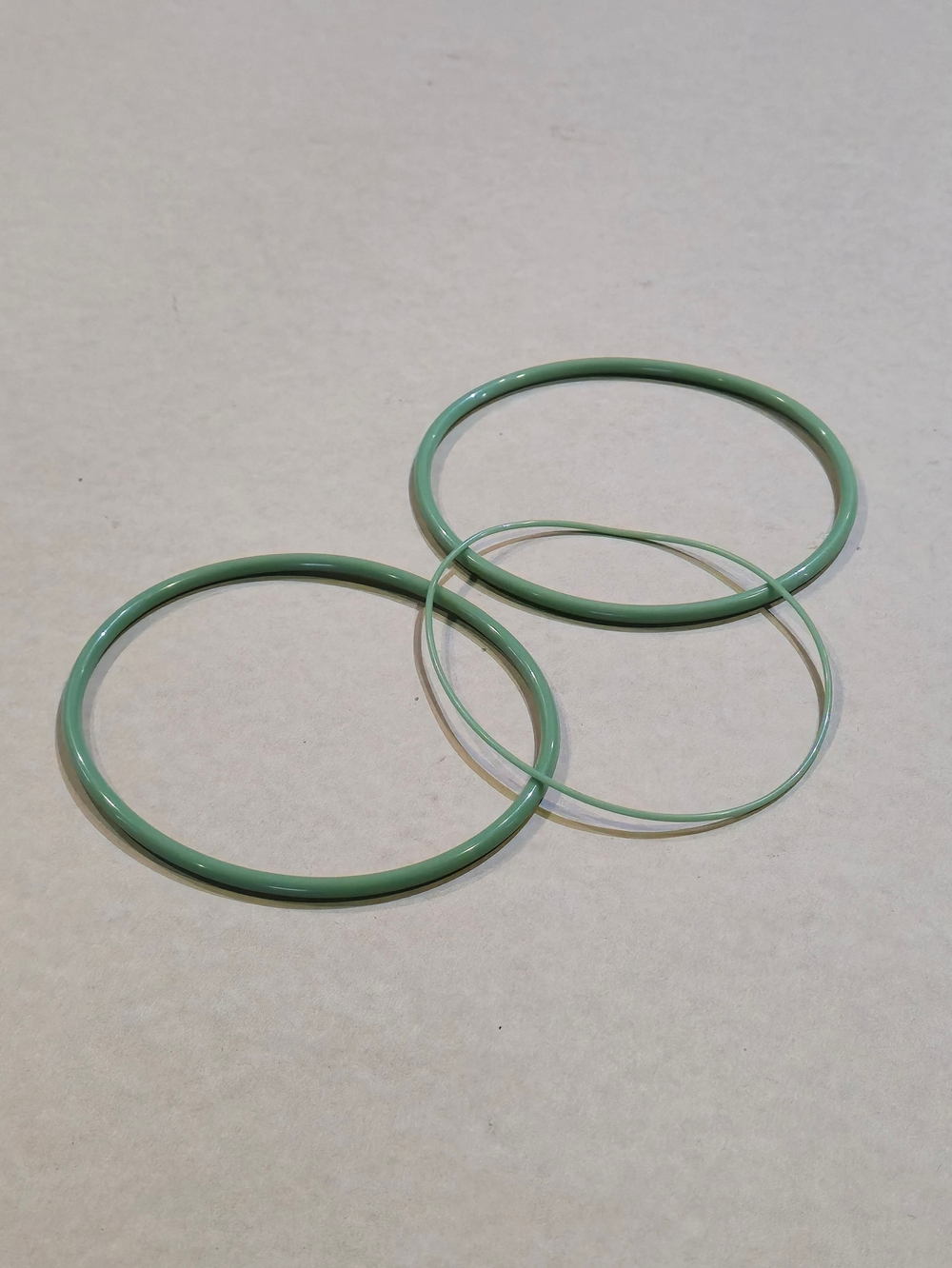 Кольца уплотнительные КАМАЗ (комплект на одну гильзу) (силикон) (Строймаш)