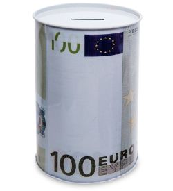 BX- 44/2 Металлическая копилка бол. «Евро»