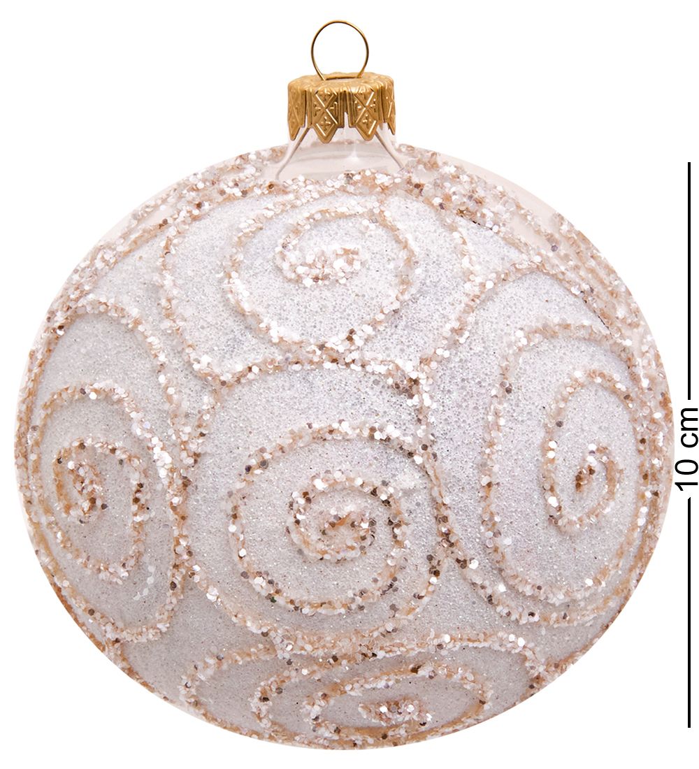 НФШ-1333/3 Ел. украшение Шар «Снегурочка» 100 мм