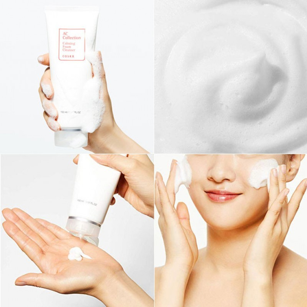 CosRX AC Collection Calming Foam Cleanser успокаивающая пенка для проблемной кожи