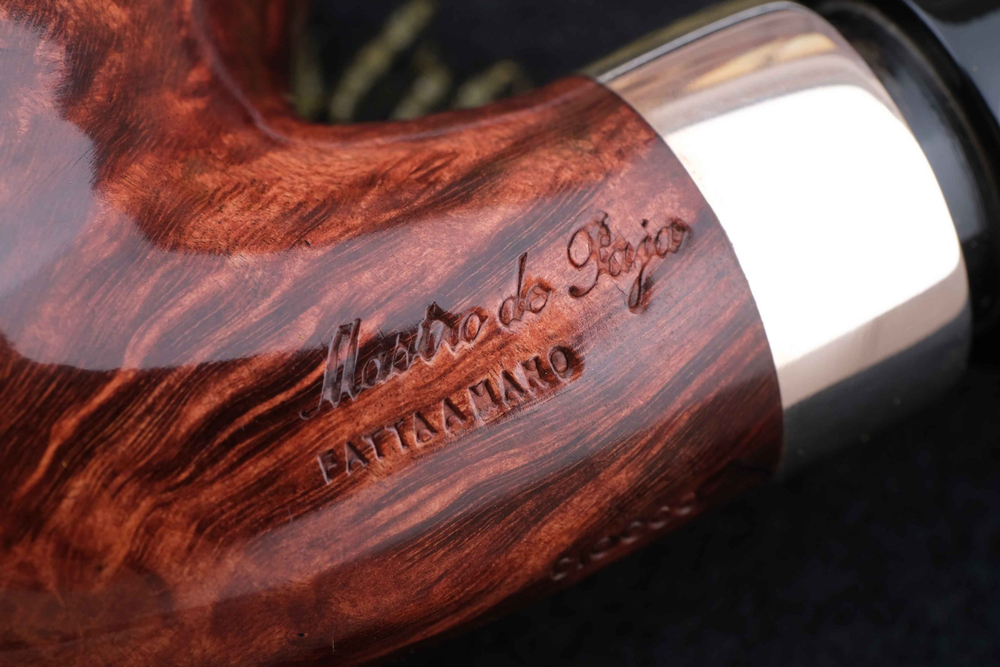 Курительная трубка Mastro De Paja Ciocco 1972 Unica в шкатулке M313