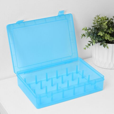 Органайзер для хранения ниток на 24 ячейки (Цвет: разноцветный)