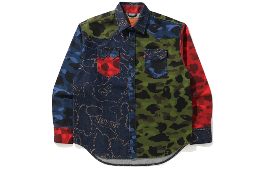 A Bathing Ape X Levi S Camo Куртка