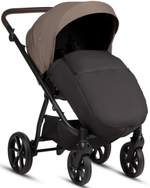 Детская коляска Tutis Leo 3 Plus 3 в 1 с автокреслом Elo Lux EduSky Black 1582203 Brown