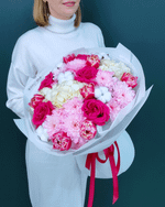 Яркий сборный букет(00476)