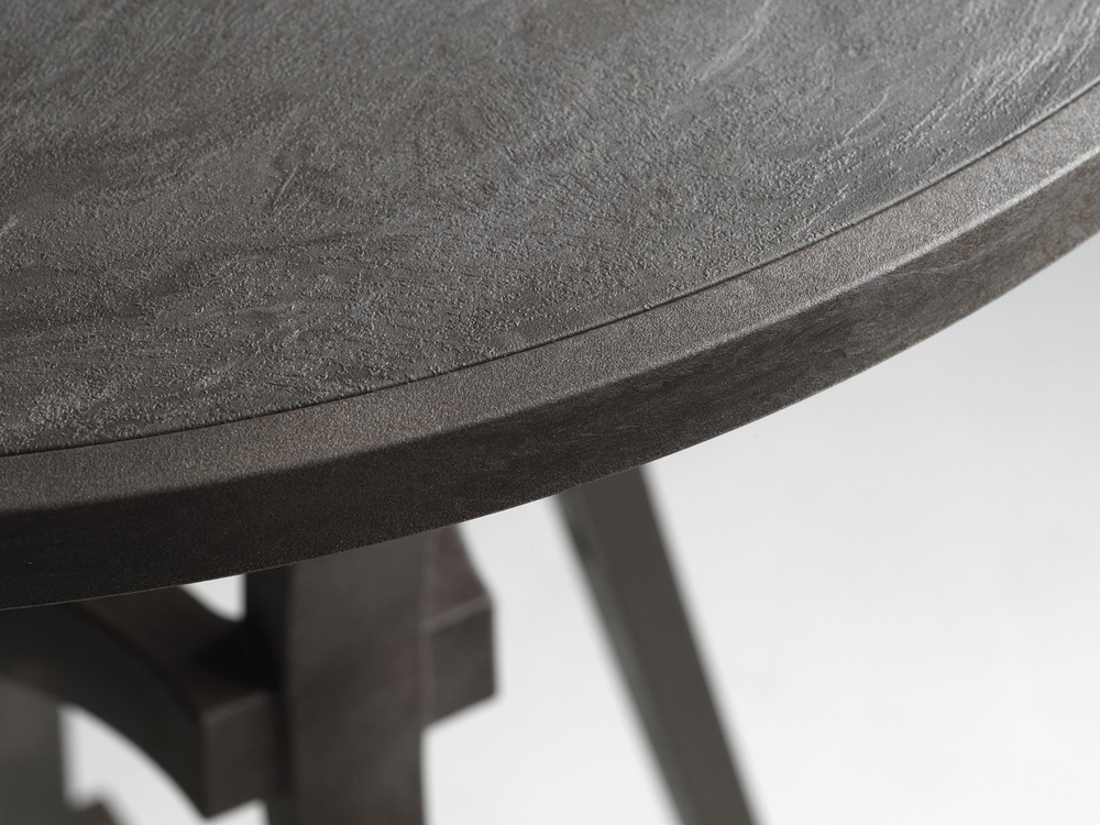 Стол пластиковый обеденный Nardi Combo 70, Ø700х750 мм, терра