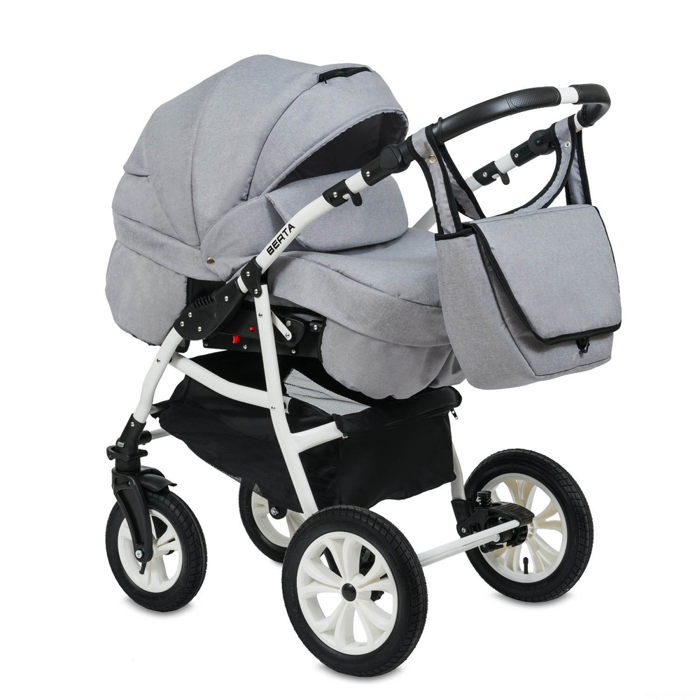 Коляска BERTA 2в1 (Alis) (Be 05 (св.серый) )