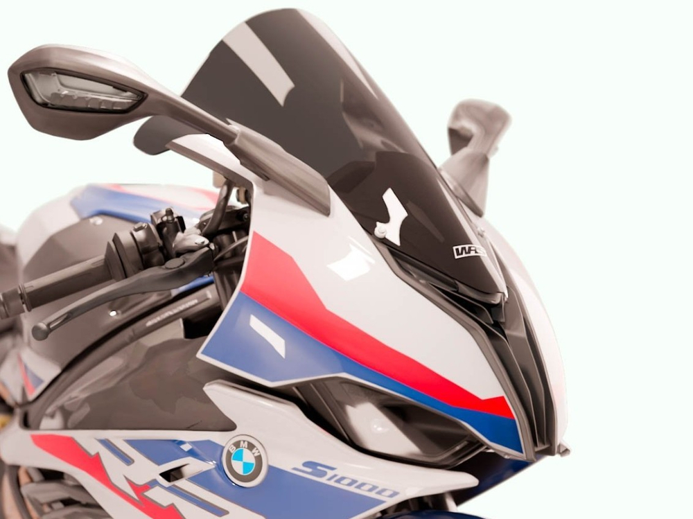 WRS Race Высокое стекло BMW S 1000 RR (2019-) / M 1000 RR (2020-2022) затемненное BM051F