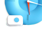 Часы дверной звонок LeFutur голубые