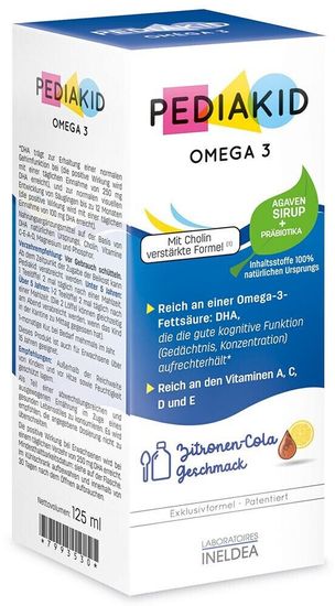 PEDIAKID Omega-3 Педиакид Омега-3 Сироп 125 мл