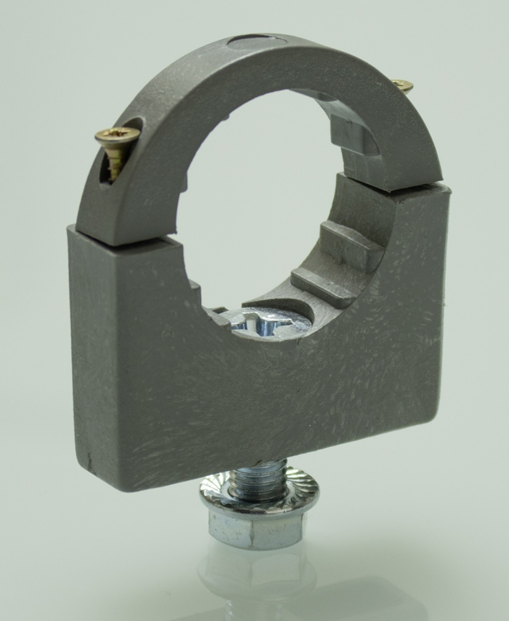 Крепеж на монтажную шину, для коллектора 3/4 (ОВЕНТРОП)  Лик-Лик (100/5пар)