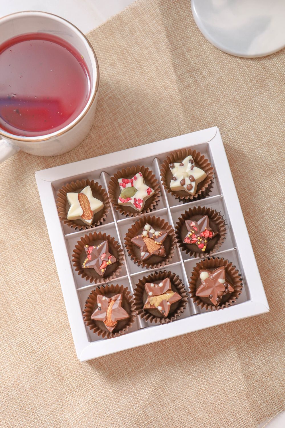 Конфеты "звездочки" с орехами или ягодами