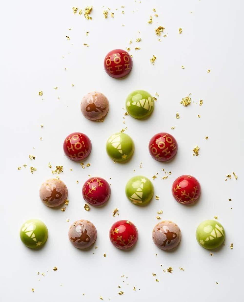 Набор штампов B для декорирования шоколадных конфет, Silikomart, Италия