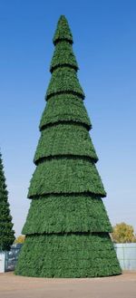 Светодинамическая елка сегментная, встроенное освещение - "Сибирская" 29 м