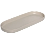 Блюдо керамическое «Perfetto» 25,8*10*2,6см, бежевое