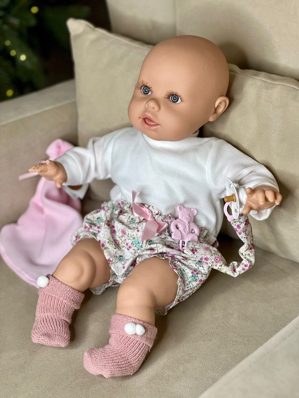 Кукла BERJUAN мягконабивная 50см Baby Lloron (6020)