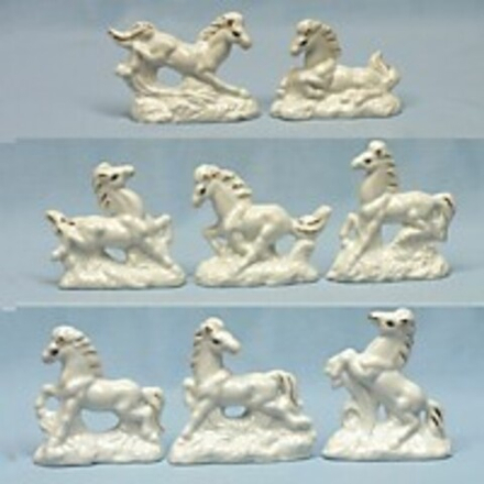 Лошадь фарфор 7см.