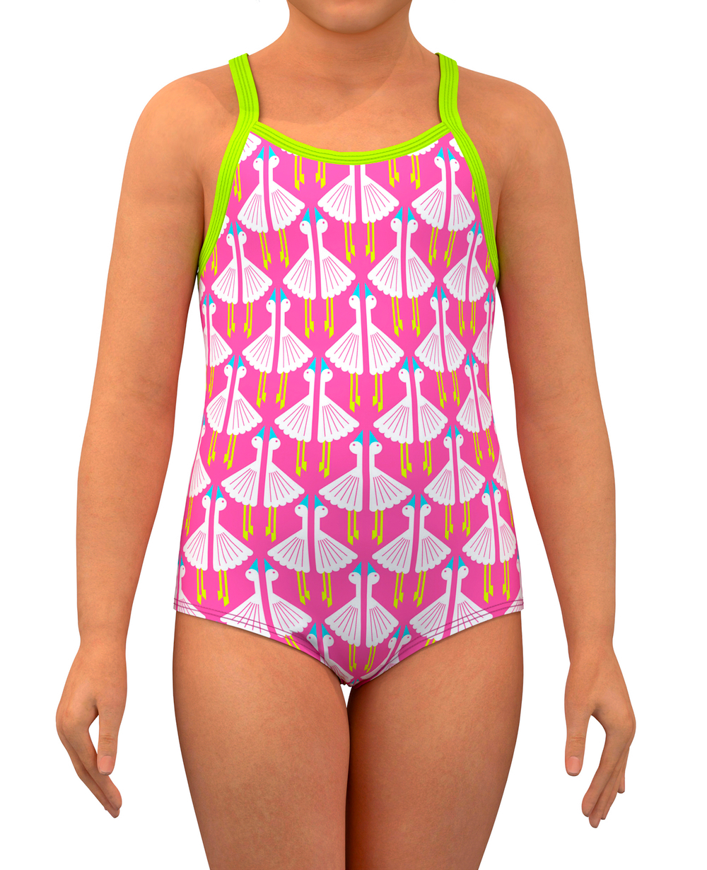 Купальник FUNKITA Toddler Girl's Duck Duck Goose
