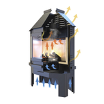 «Монарх» печь-камин