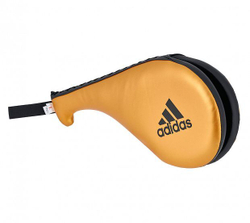 Ракетка двойная Adidas Maya Double Target Mitt золото-черная