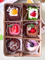 "С 8 марта" авторские пирожные 6 шт - 250 грамм