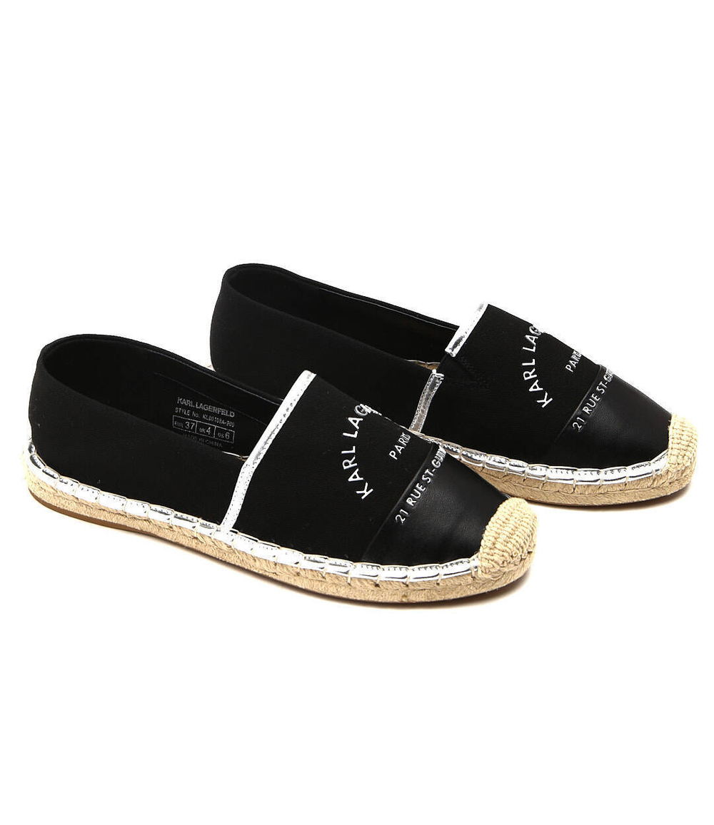 эспадрильи kamini Karl Lagerfeld - черный(KL80108A)