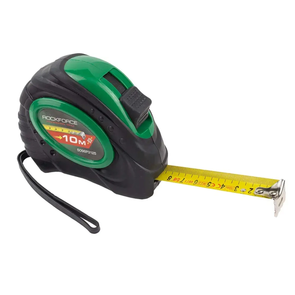 Рулетка 10M*25MM RockForce RF-5096P3125