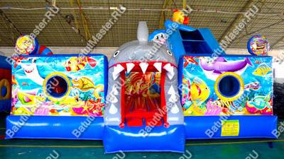 Популярный надувной батут "Приключения Золотой рыбки"