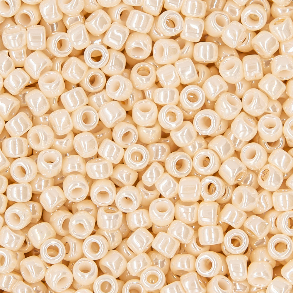 Японский бисер TOHO Round 15/0 (№123), жемчужный глянцевый