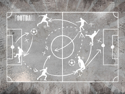 Дизайнерские обои Wall Street Podrost