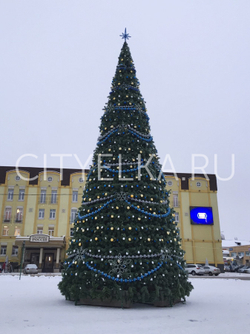 Сосна уличная искусственная "Уральская" каркасная