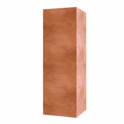Кашпо COLONNA RED CLAY 30x30x90