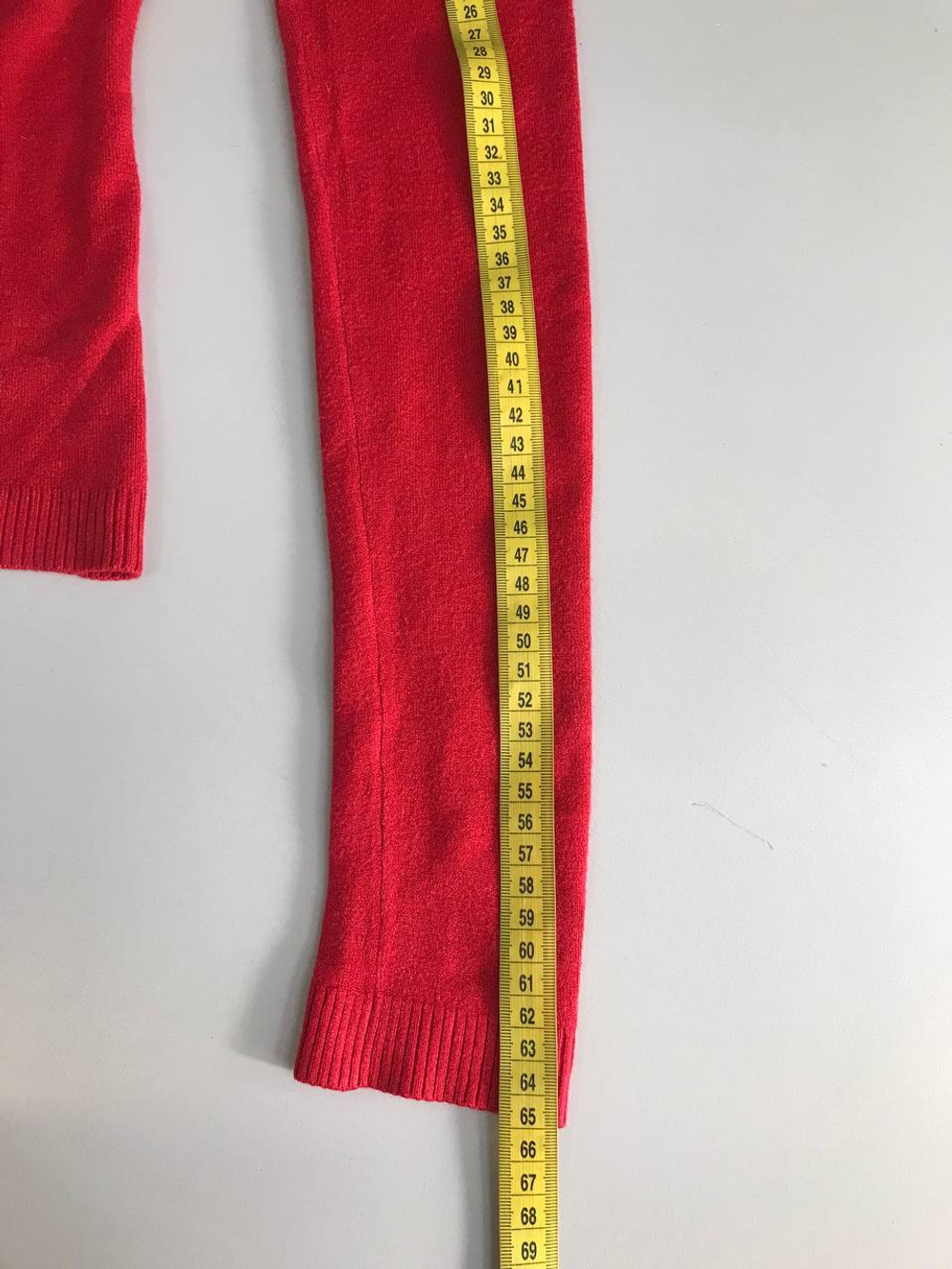 Джемпер с воротом базовый, визуально на 46 размер