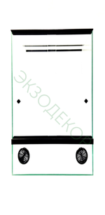 Террариум 40х30х80, модель "профи".