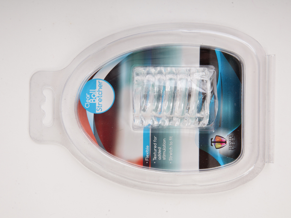 Прозрачная насадка для мошонки 47215-MM