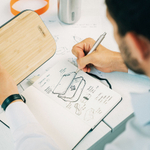 Сэндвич-бокс black+blum,900 мл,  зеленый