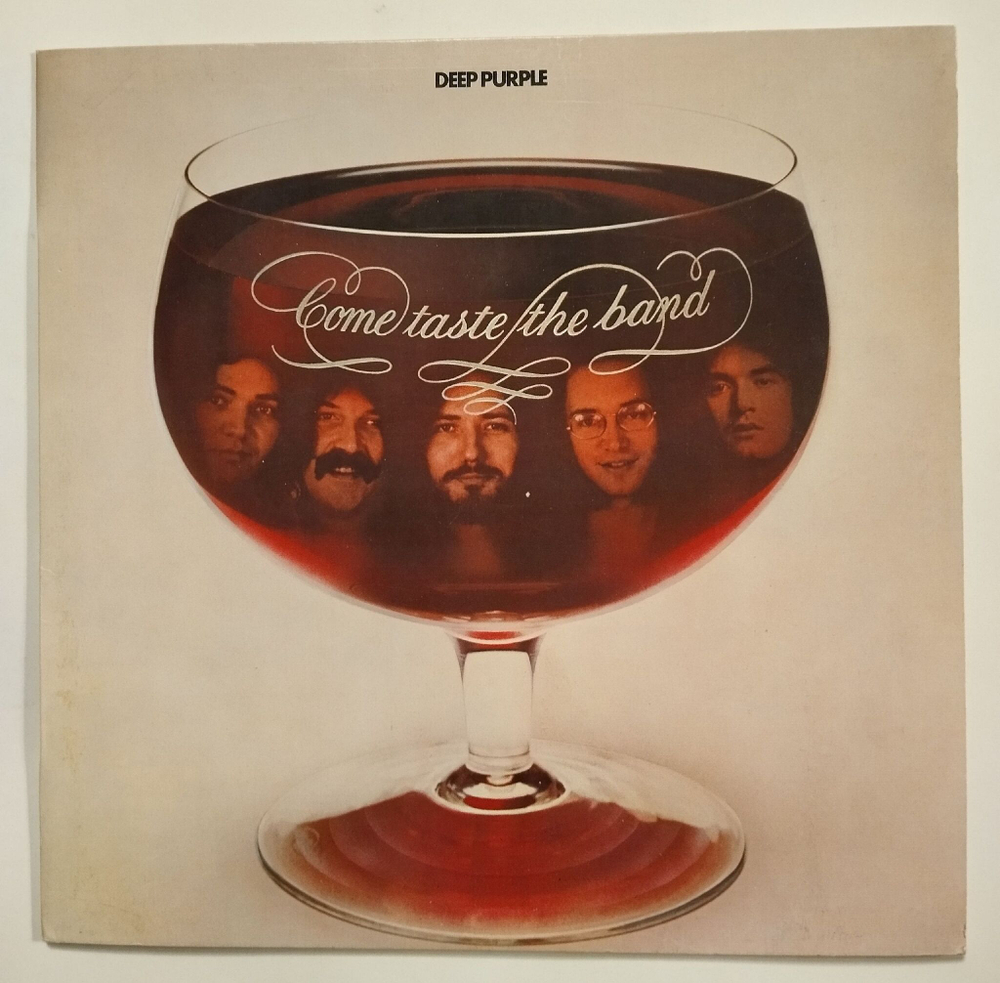 Винтажная виниловая пластинка LP Deep Purple Come Taste The Band (Sweden 1975)