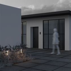 Уличный грунтовый светодиодный светильник Maytoni   O487FL-L3GF3K