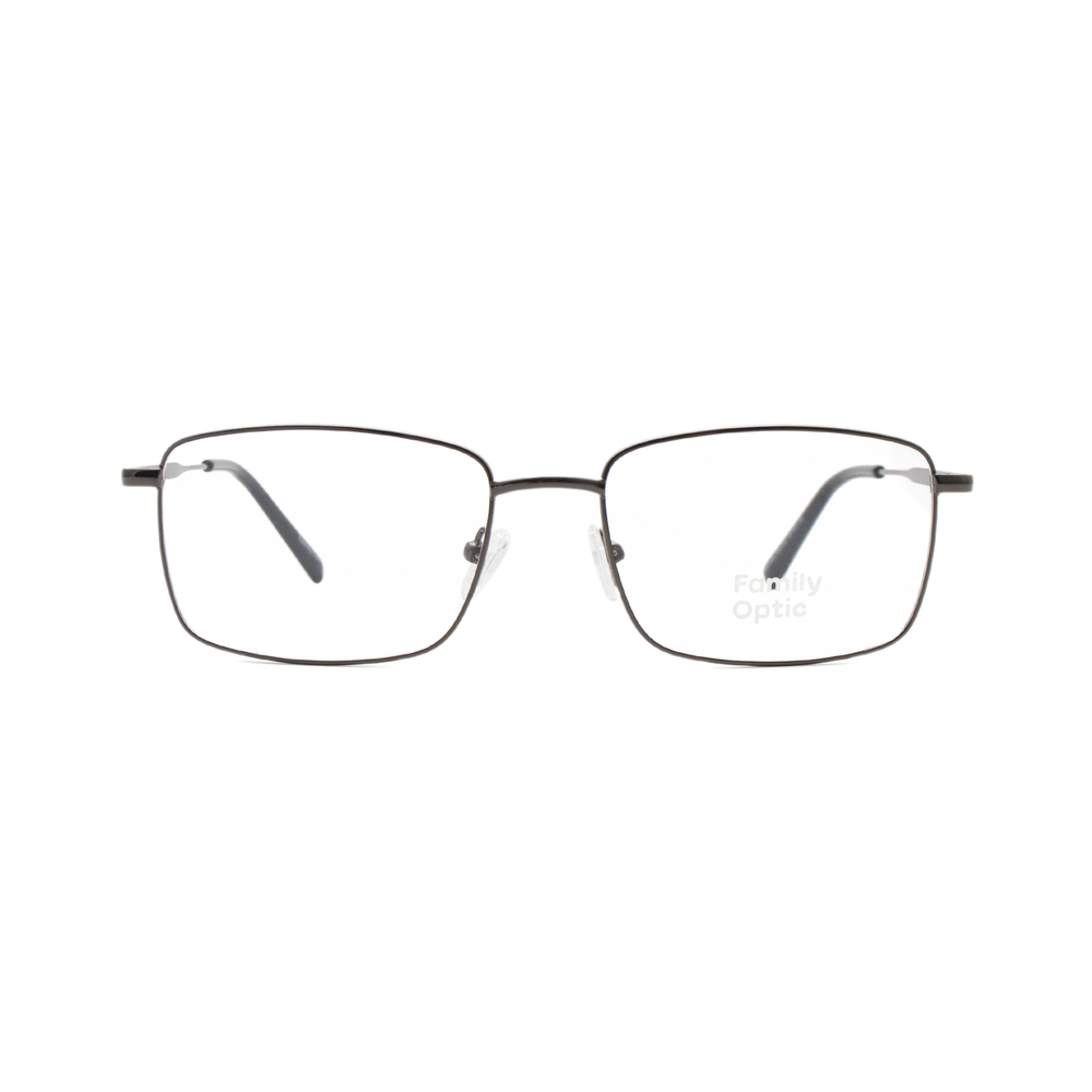 Оправа прямоугольная Family Optic MM1082 C3 стальная черная