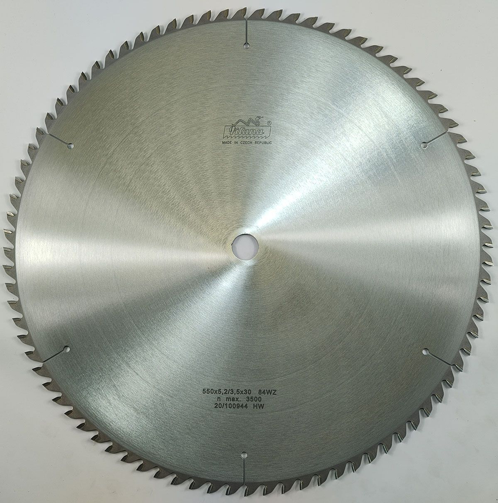 Пила дисковая TCT "Pilana" 550x5.2/3.5x30 z84 81-20 WZ