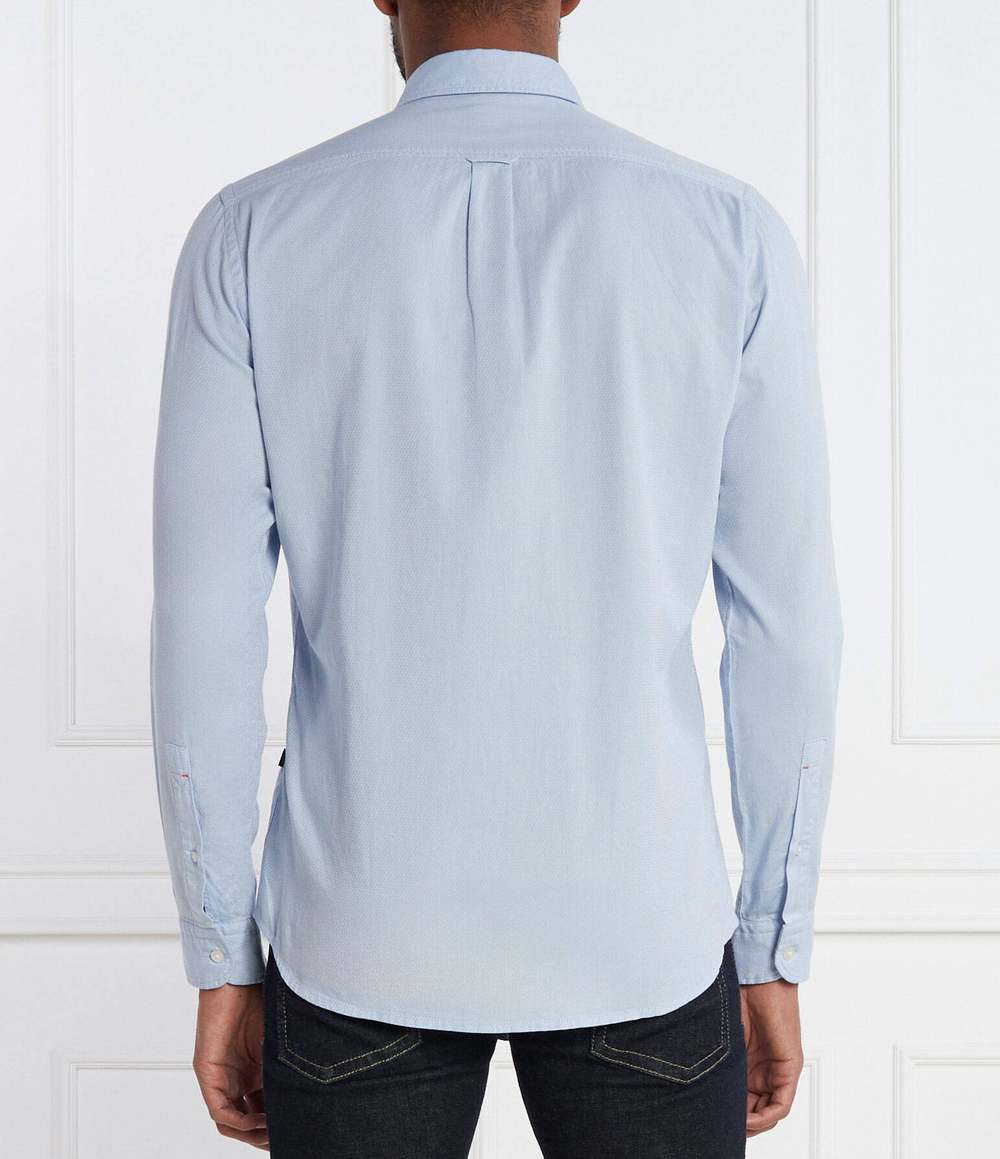 Рубашка Rickert BOSS ORANGE - голубой(50505389)