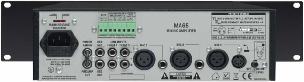 Усилитель BIAMP MA65