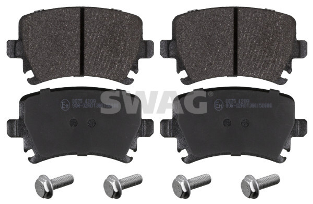 SWAG - 30916540-SWA - Brake Pad Set, disc brake
