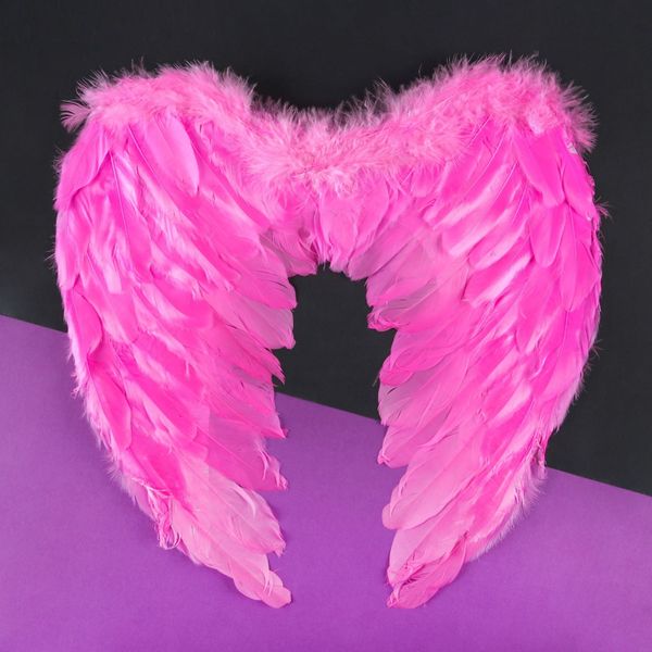 Крылья ангела розовые